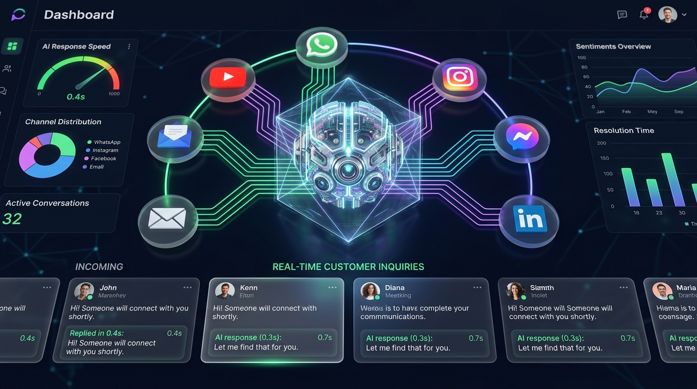 Meta WhatsApp Cloud API High Tech Architecture